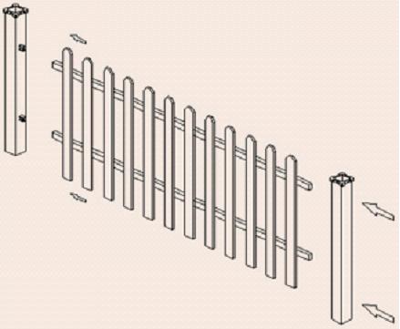 迪美塑木栏杆安装事项说明
